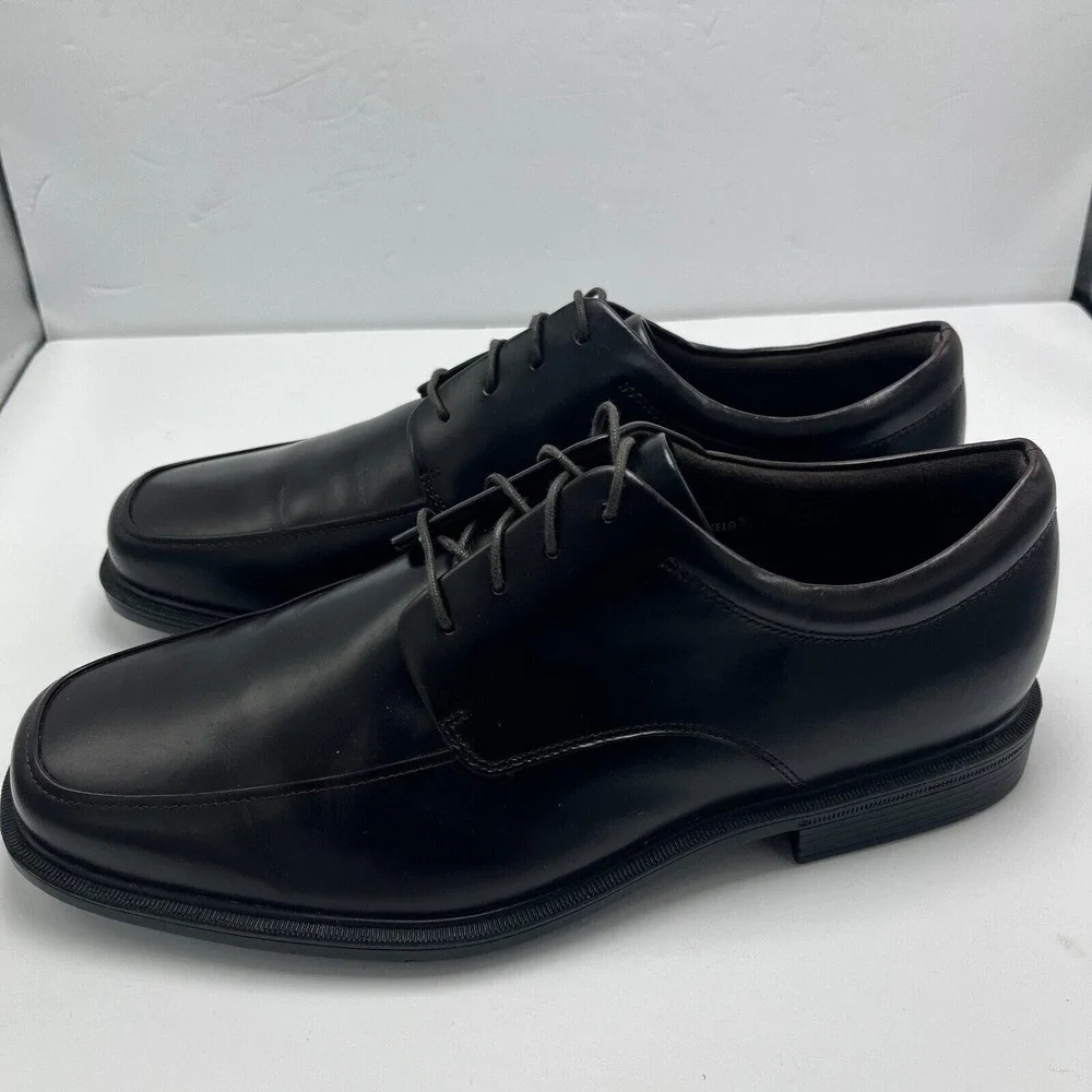 Rockport Hydroshield Men's‎ Waterproof Dress Shoes Sz 11W Brown APM11785 Leather
